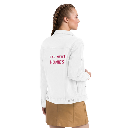 Bad News Honies women's denim jacket