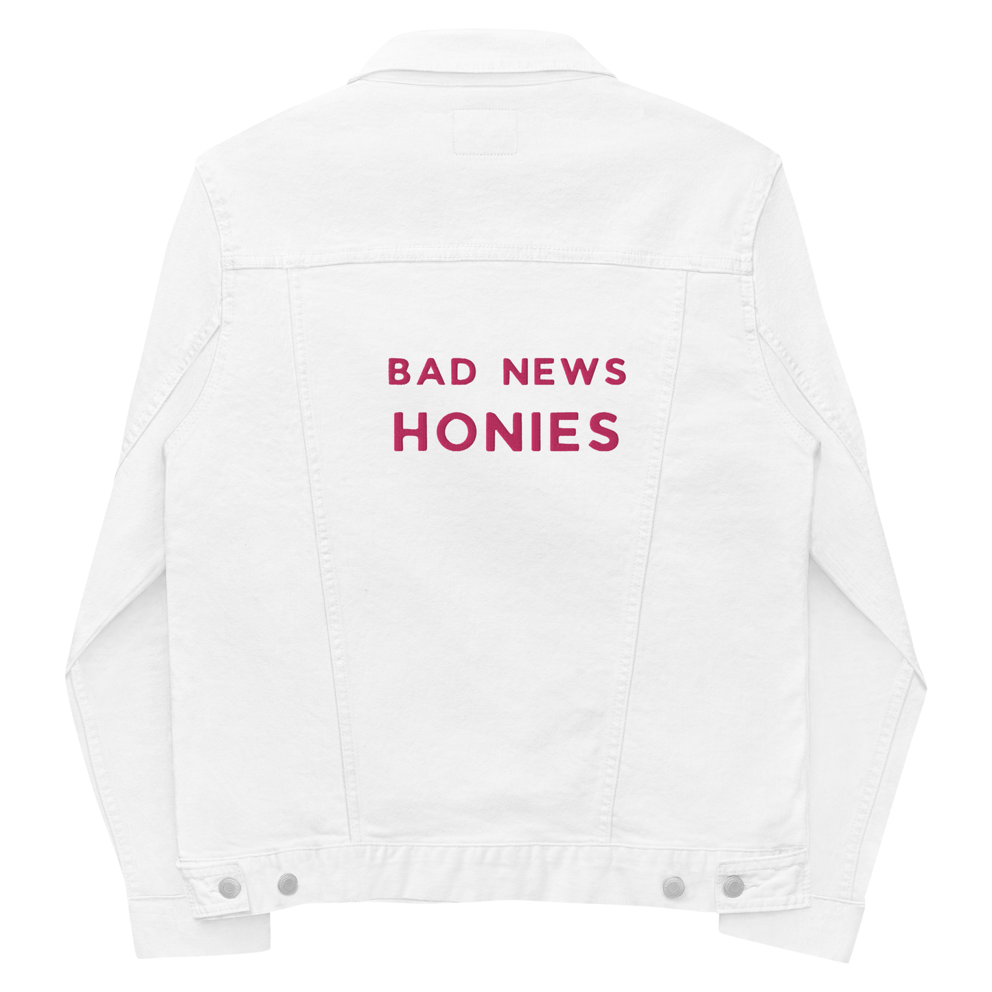 Bad News Honies women's denim jacket