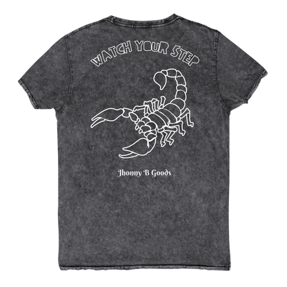 Men's Watch Your step Scorpio Denim T-Shirt