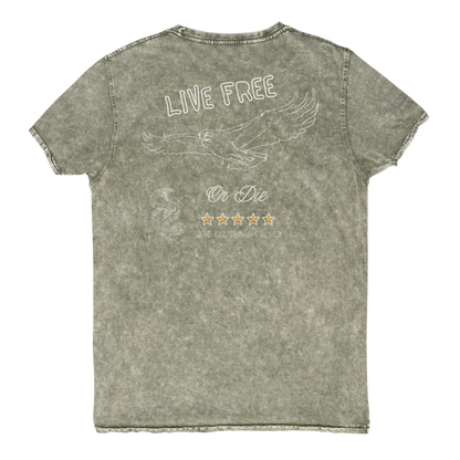 Live Free Men's Denim T-Shirt