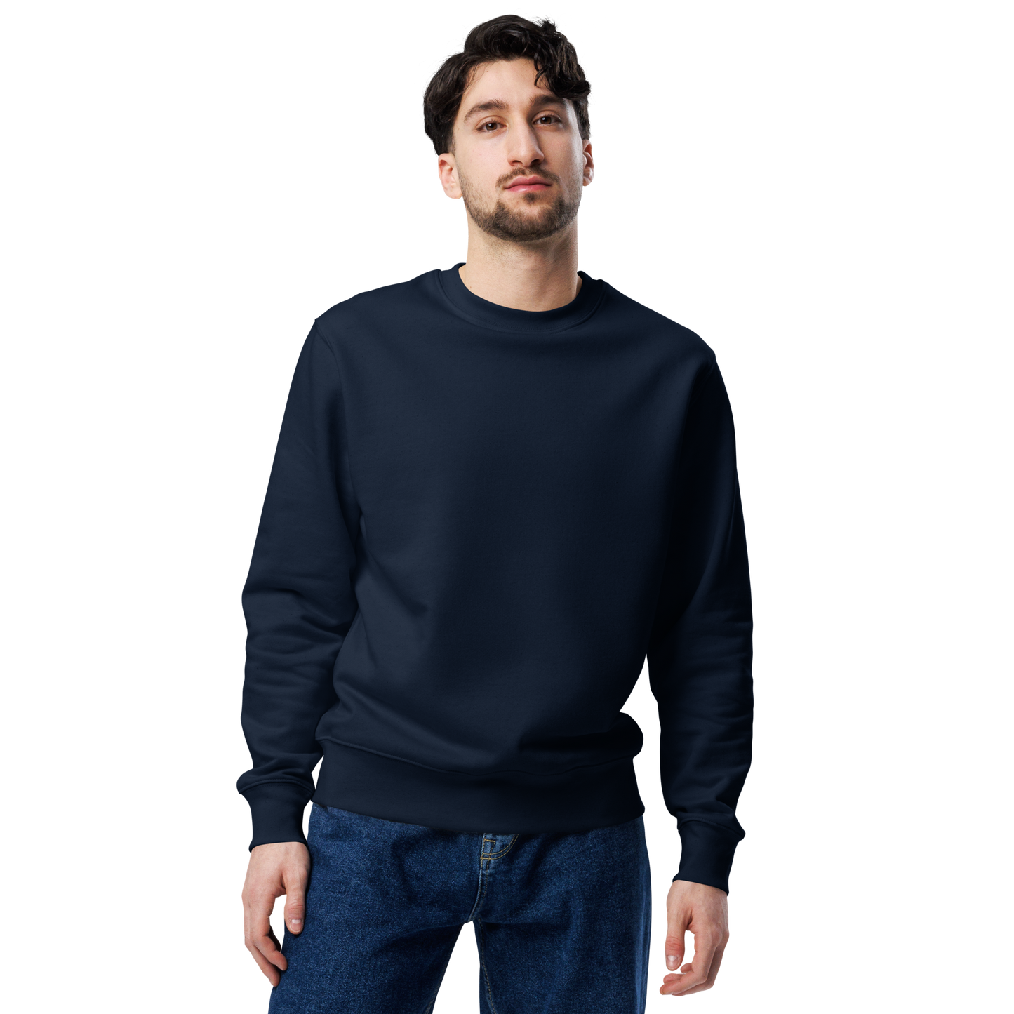 Men's Camel Embroidered eco sweatshirt