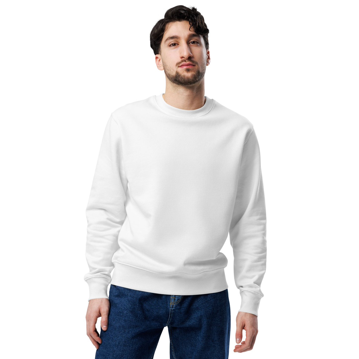 Men's Camel Embroidered eco sweatshirt