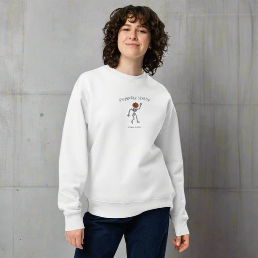 Pumpkin Season Unisex eco sweatshirt