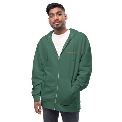 Men's Desert Roads fleece zip up hoodie