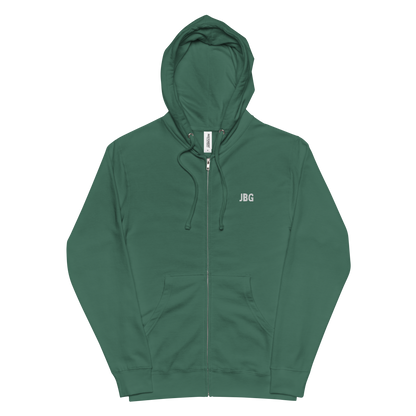 Cigar Club men's fleece zip up hoodie