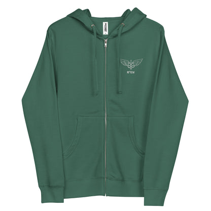 Tzasam men's fleece zip up hoodie