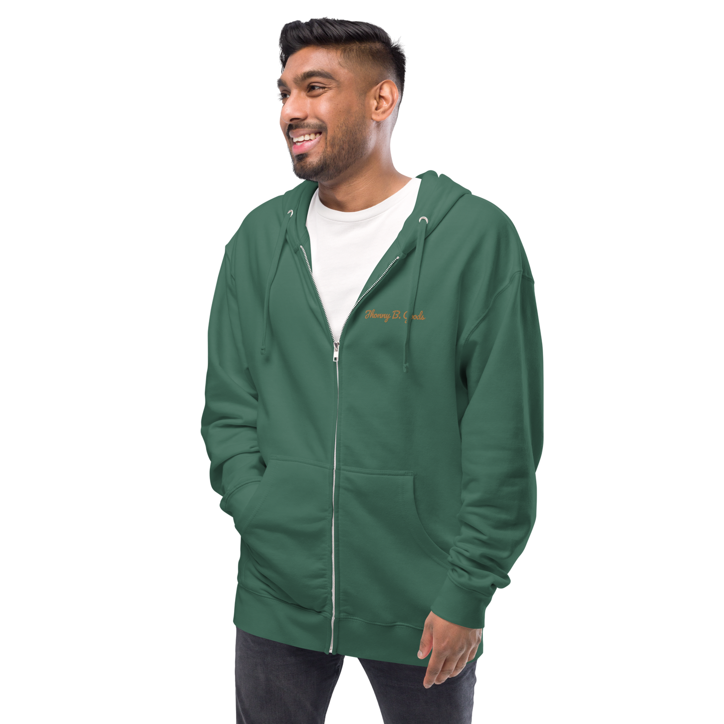 Men's Desert Roads fleece zip up hoodie