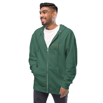 Men's Desert Roads fleece zip up hoodie