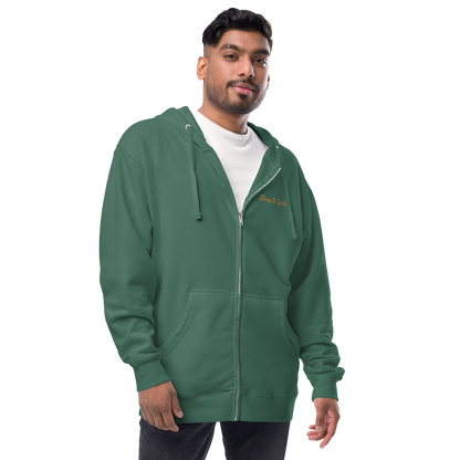 Men's Desert Roads fleece zip up hoodie