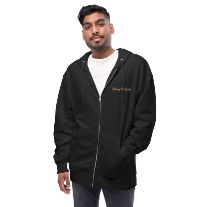 Men's Desert Roads fleece zip up hoodie