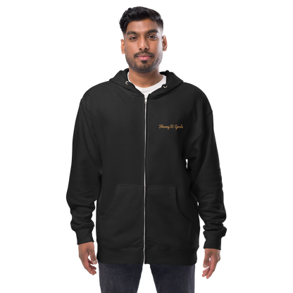 Men's Desert Roads fleece zip up hoodie