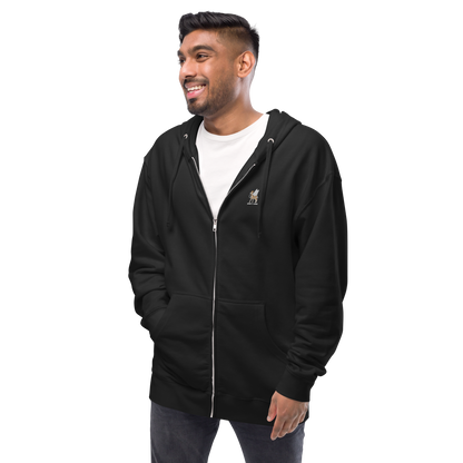 Welcome to The  Desert Men's fleece zip up hoodie