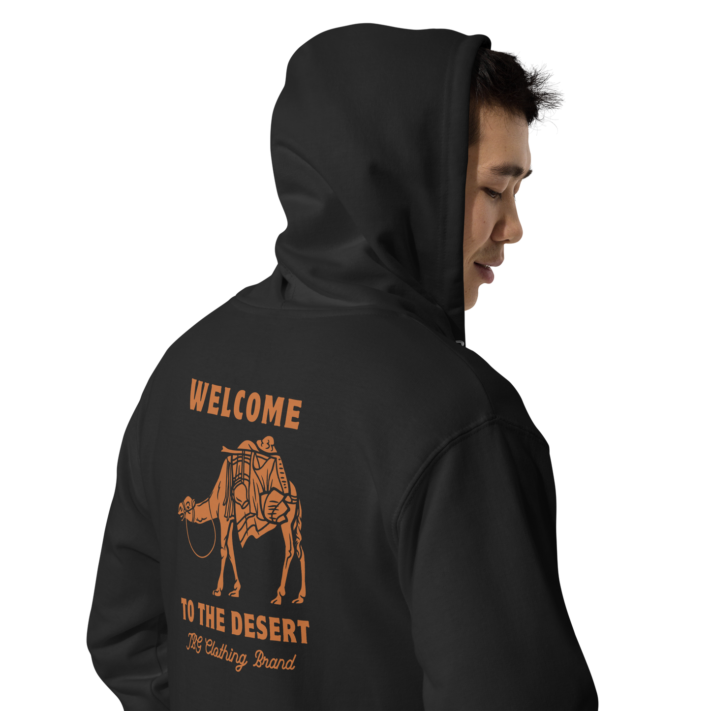 Welcome to The  Desert Men's fleece zip up hoodie