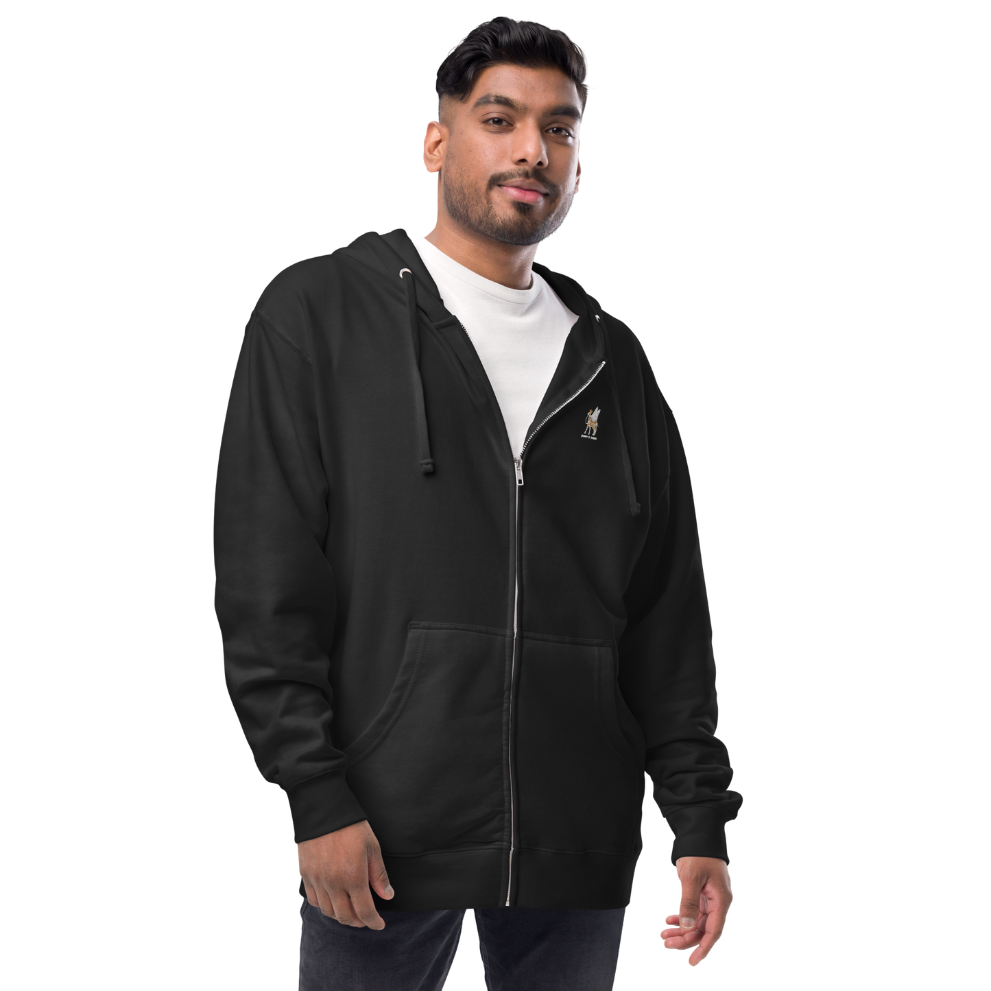 Welcome to The  Desert Men's fleece zip up hoodie