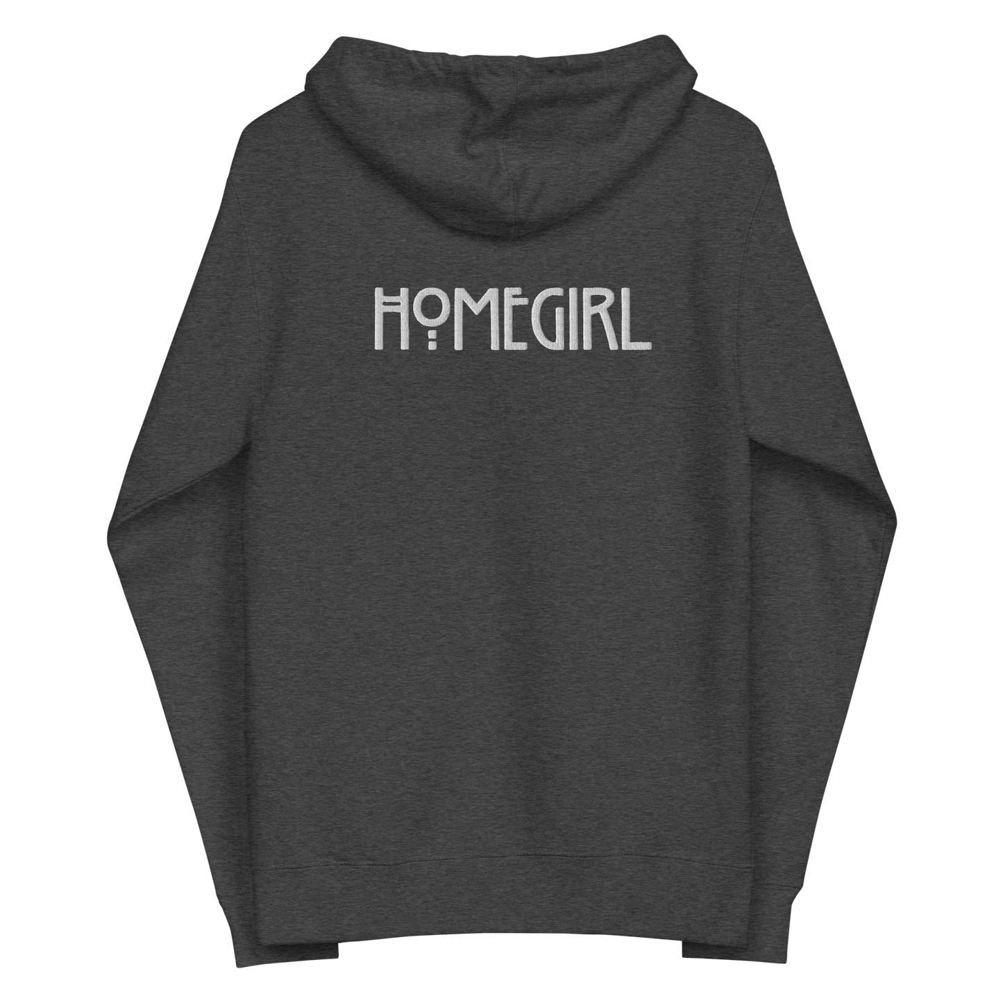 Homegirl women's fleece zip up hoodie