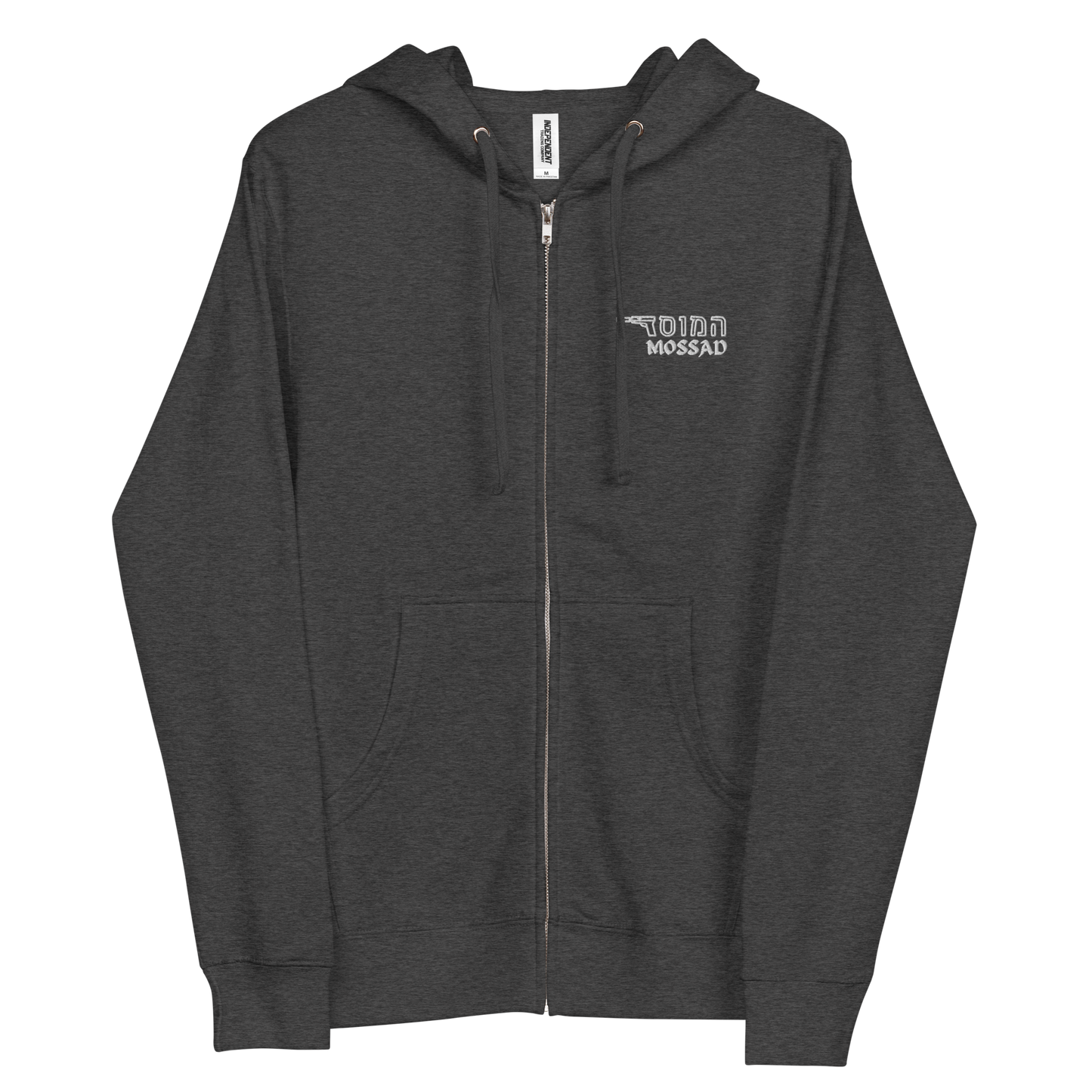 Mossad men's  fleece zip up hoodie