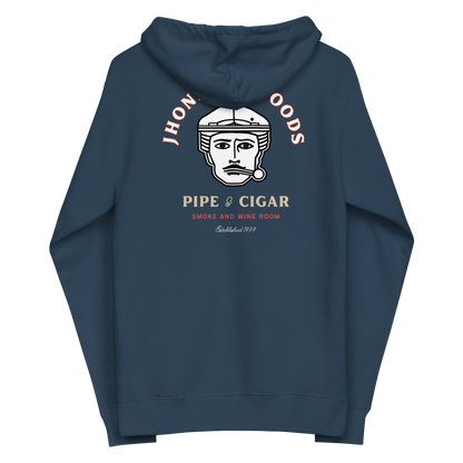 Cigar Club men's fleece zip up hoodie