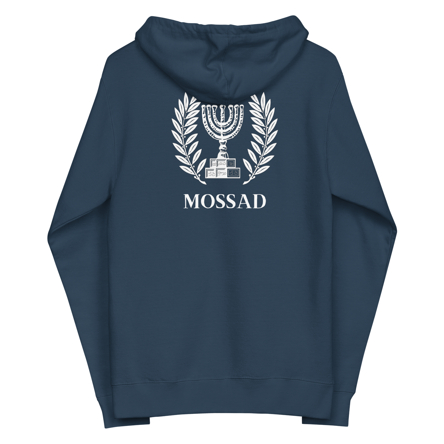 Mossad men's  fleece zip up hoodie