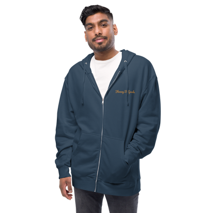 Men's Desert Roads fleece zip up hoodie