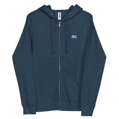 Cigar Club men's fleece zip up hoodie