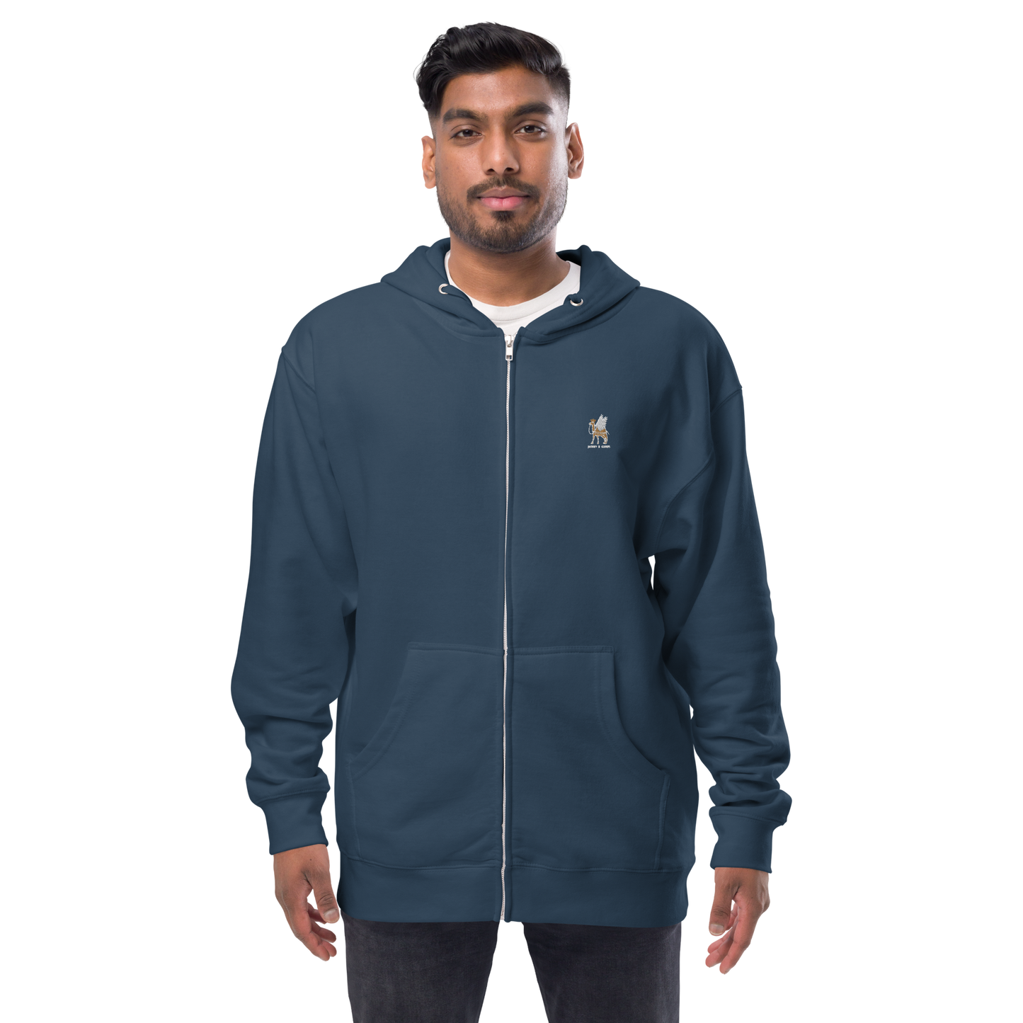 Welcome to The  Desert Men's fleece zip up hoodie