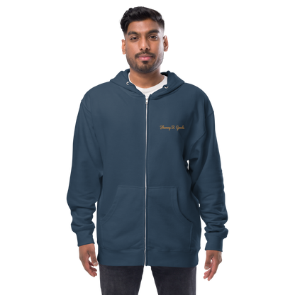 Men's Desert Roads fleece zip up hoodie