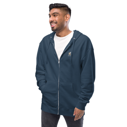 Welcome to The  Desert Men's fleece zip up hoodie