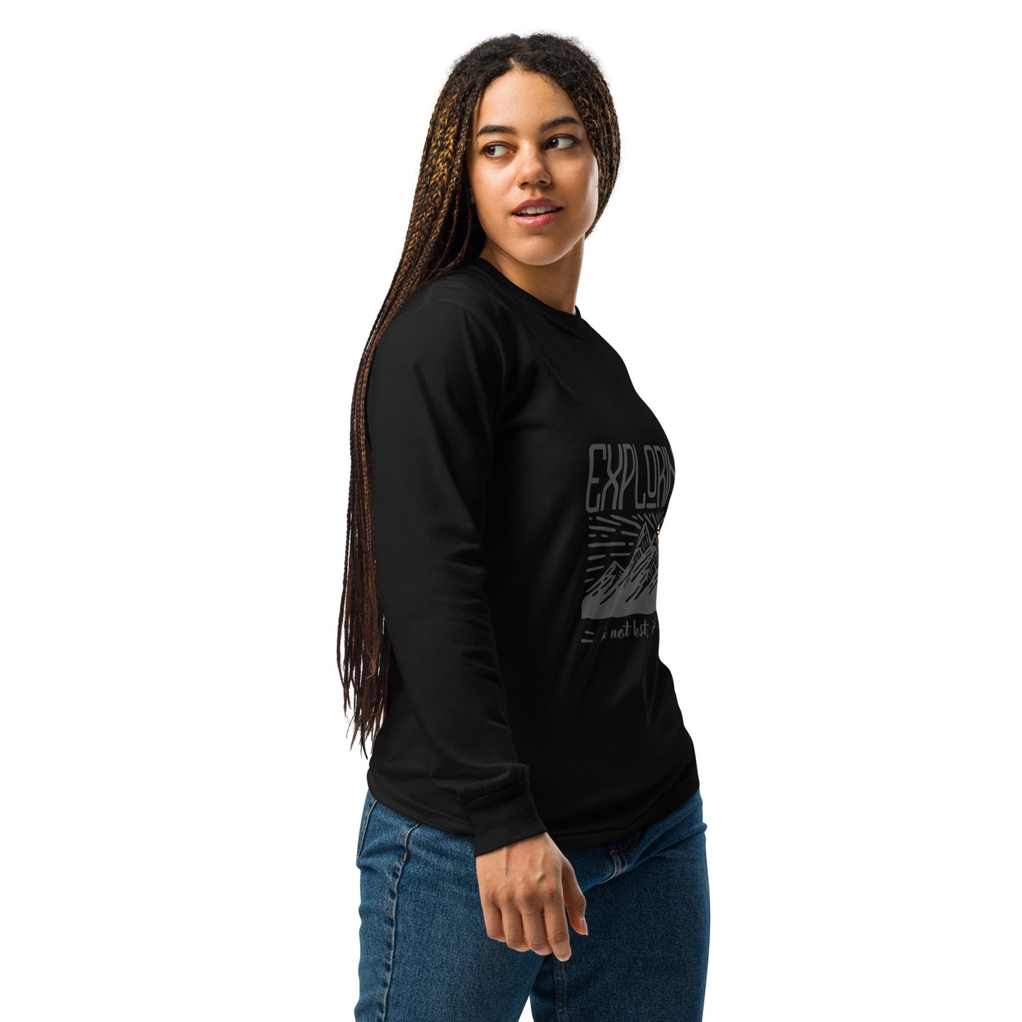 Exploring Women's dyed heavyweight long-sleeve shirt