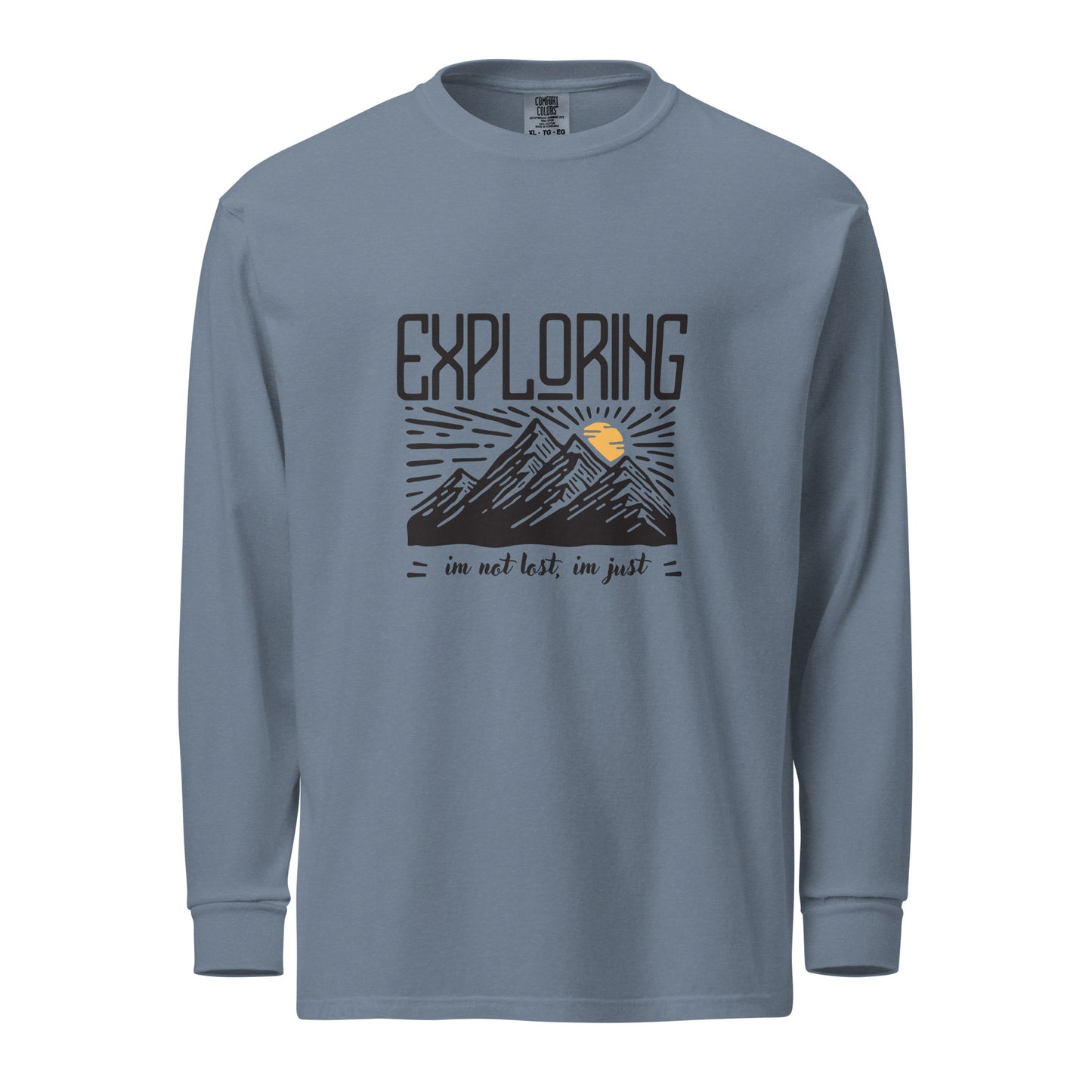 Exploring Women's dyed heavyweight long-sleeve shirt