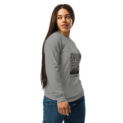 Exploring Women's dyed heavyweight long-sleeve shirt