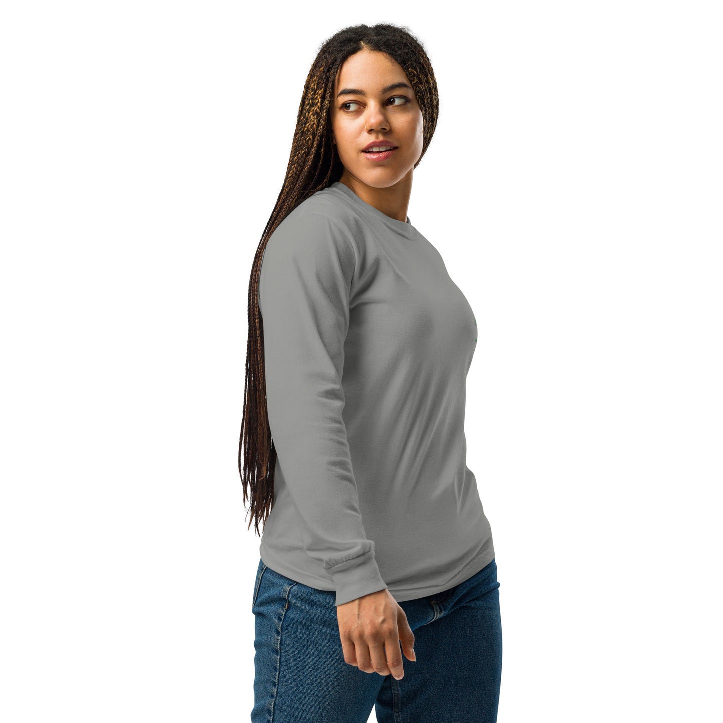 Rocky Mountains Camp Women's Garment-dyed heavyweight long-sleeve shirt