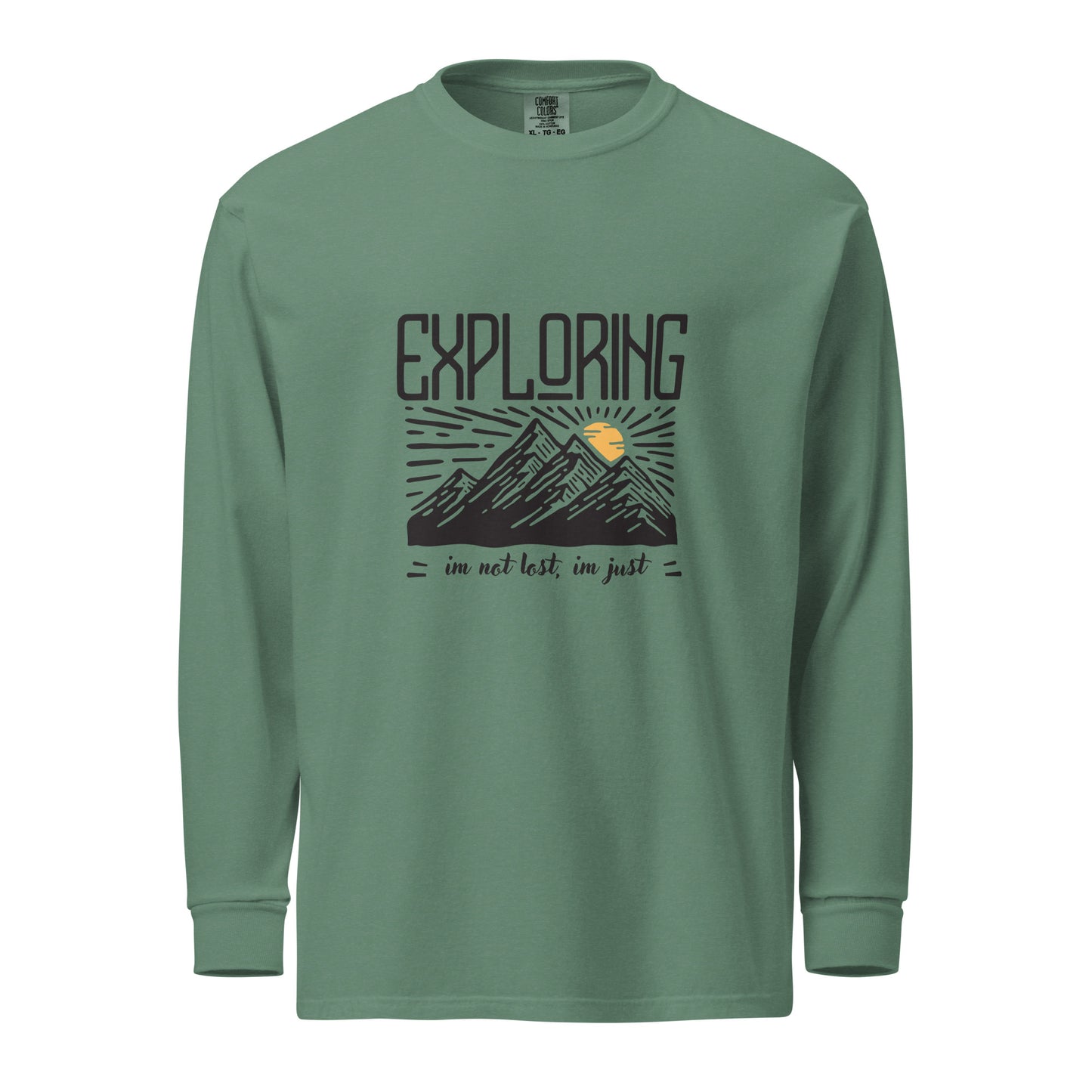 Exploring Women's dyed heavyweight long-sleeve shirt