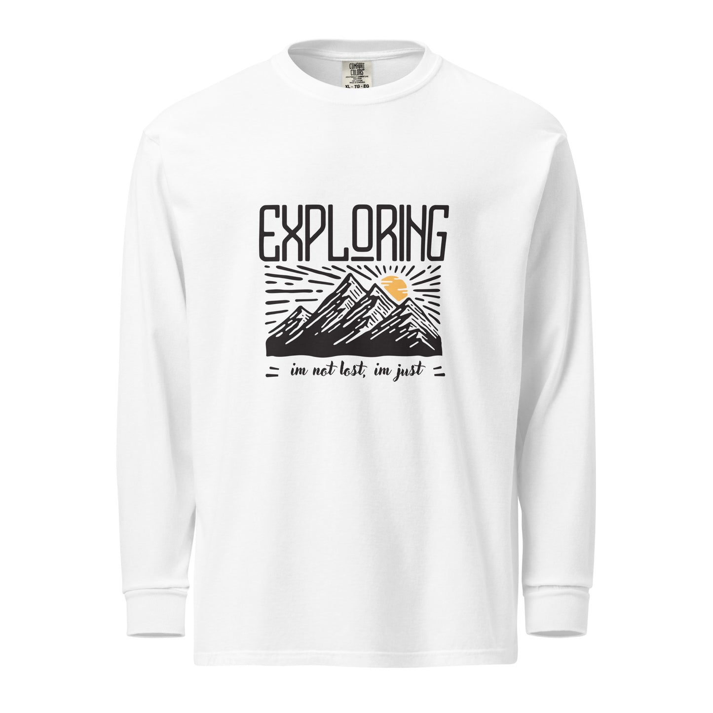 Exploring Women's dyed heavyweight long-sleeve shirt