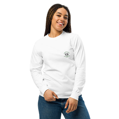 Rocky Mountains Camp Women's Garment-dyed heavyweight long-sleeve shirt