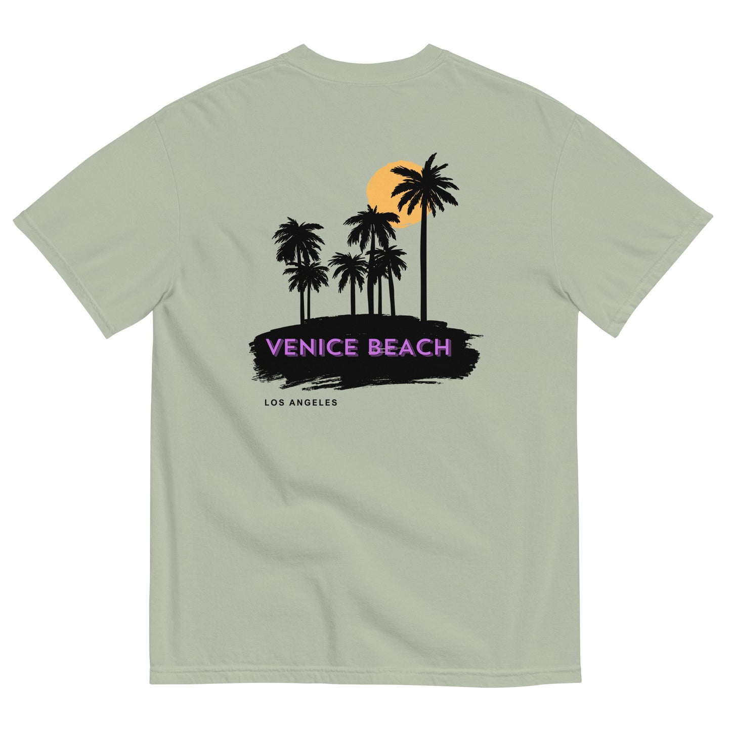 Venice Beach men garment-dyed heavyweight t-shirt