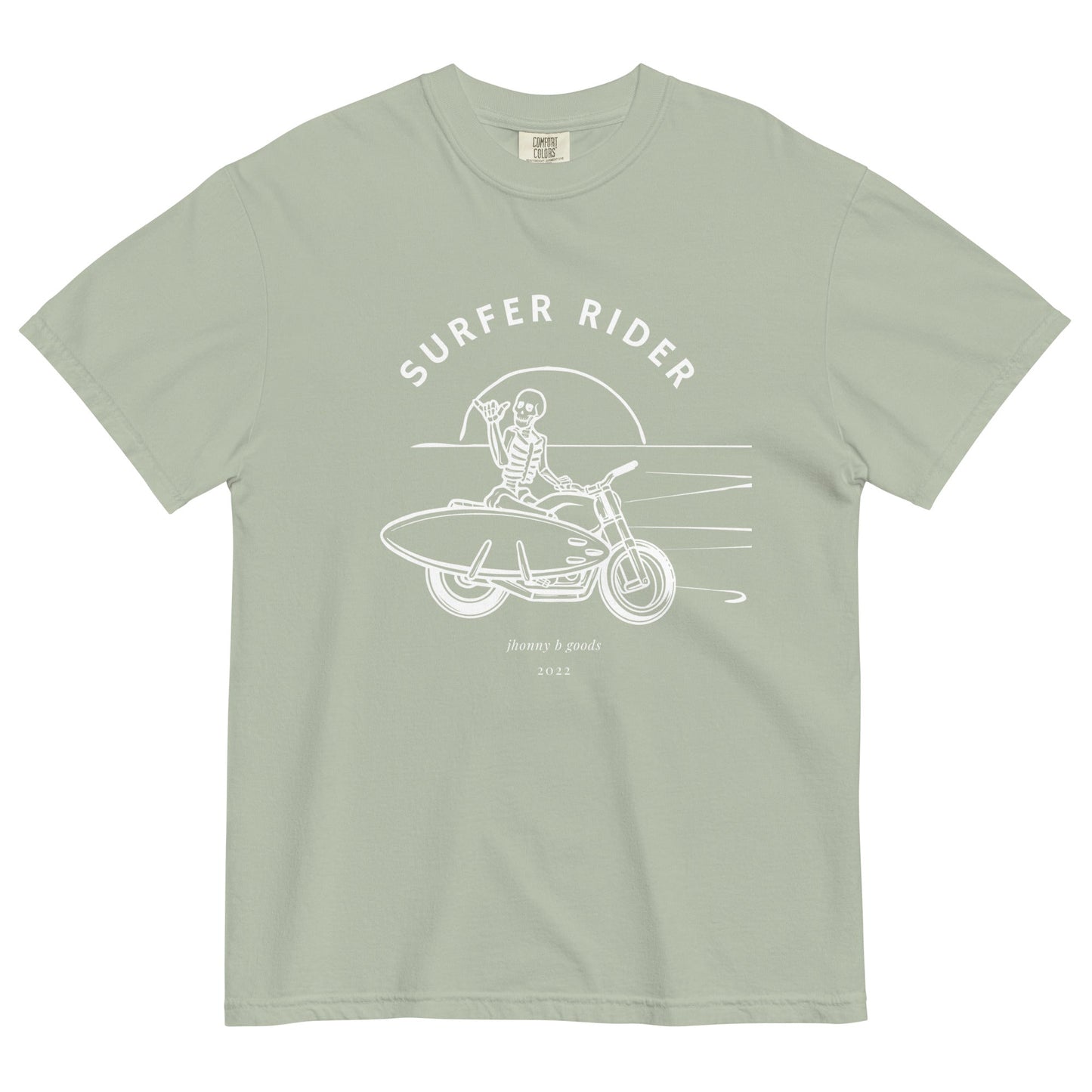 Surfer Rider women's garment-dyed heavyweight t-shirt