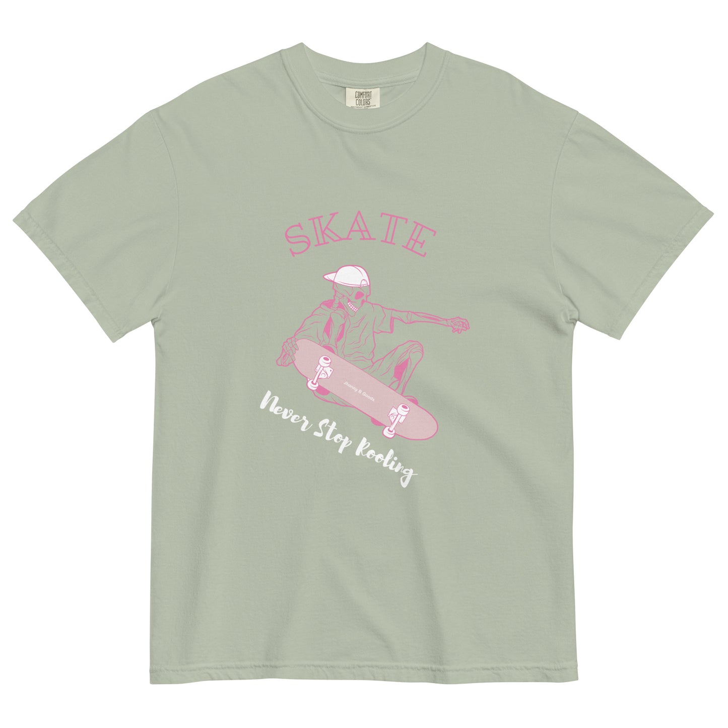 Skating Never Stop Roling Unisex garment-dyed heavyweight t-shirt