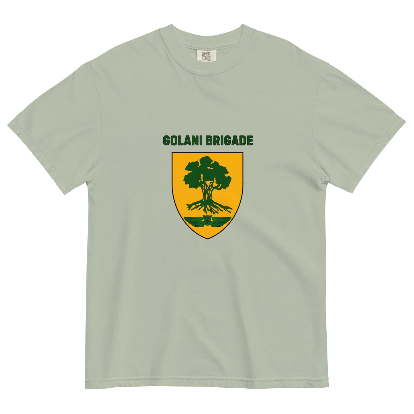 Golani Brigade men's garment-dyed heavyweight t-shirt