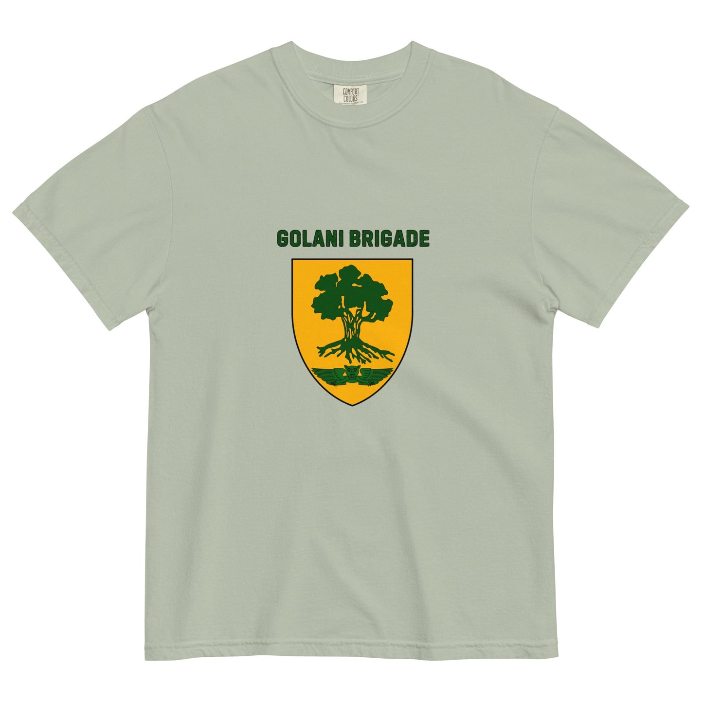 Golani Brigade women's garment-dyed heavyweight t-shirt