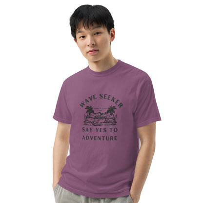 Wave Seeker Men garment-dyed heavyweight t-shirt