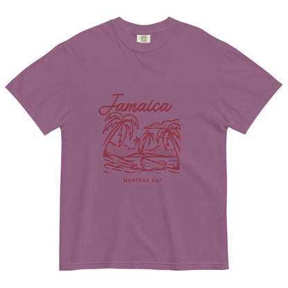 Jamaica Unisex garment-dyed heavyweight t-shirt