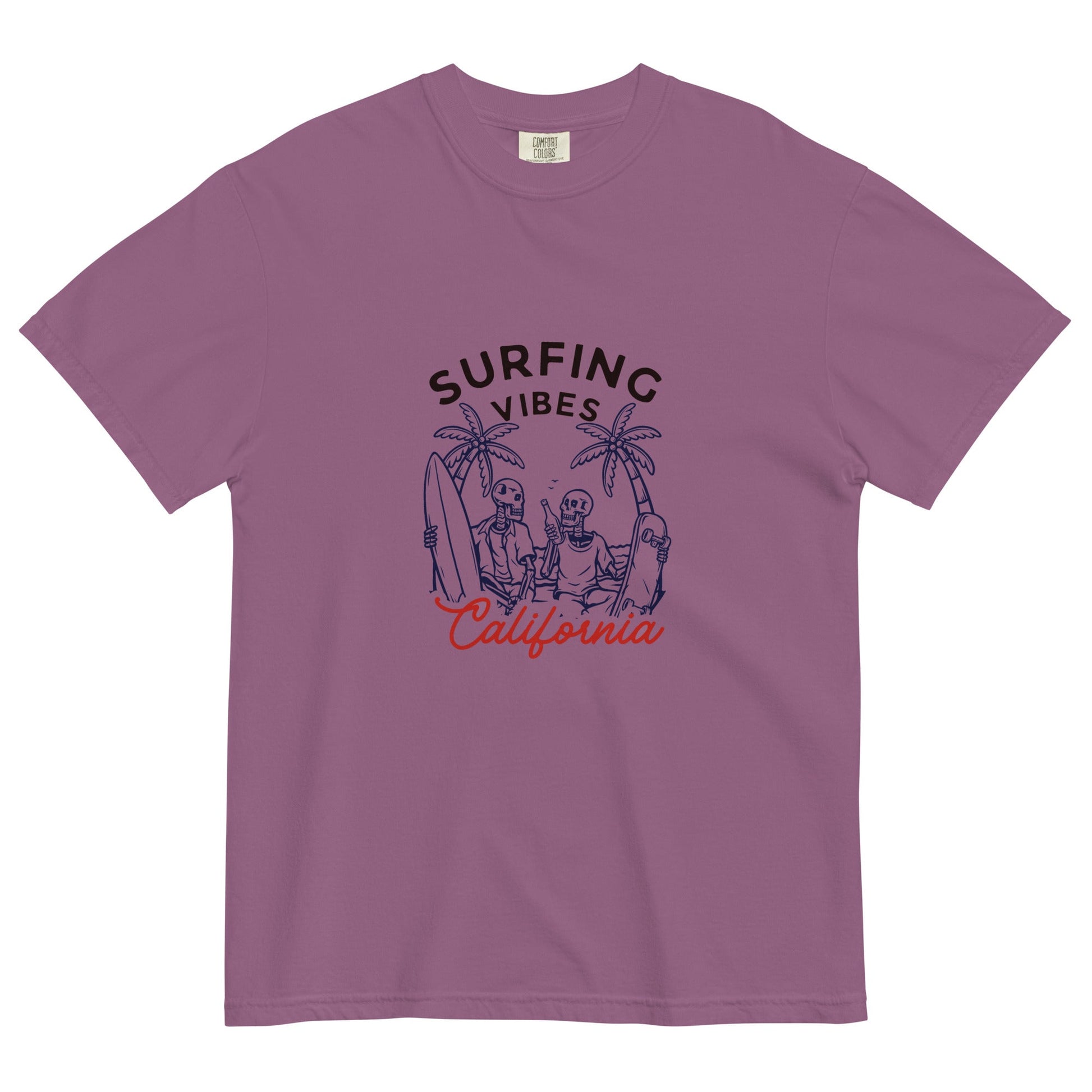 purple surf shirt