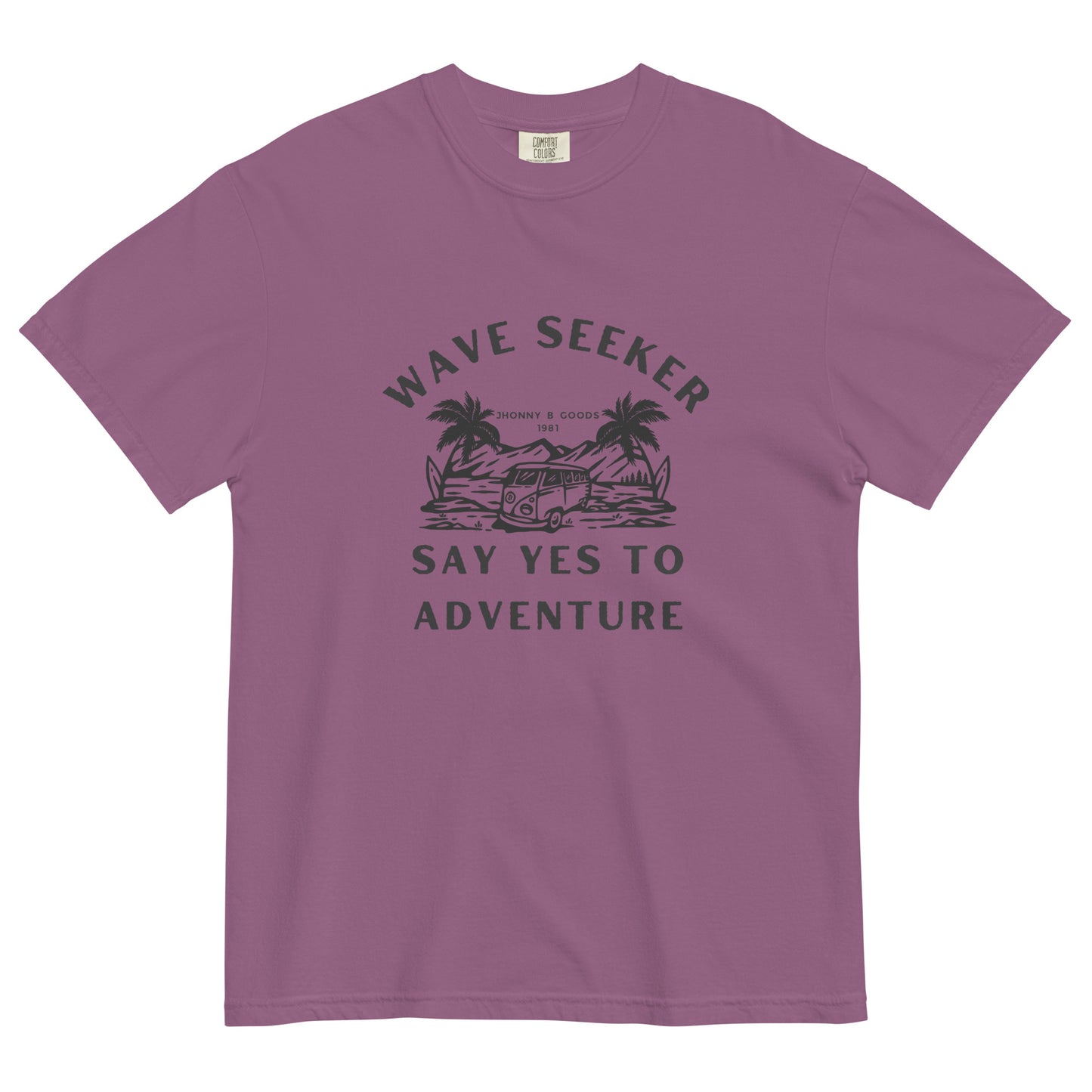 Wave Seeker Men garment-dyed heavyweight t-shirt