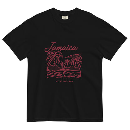 Jamaica Unisex garment-dyed heavyweight t-shirt