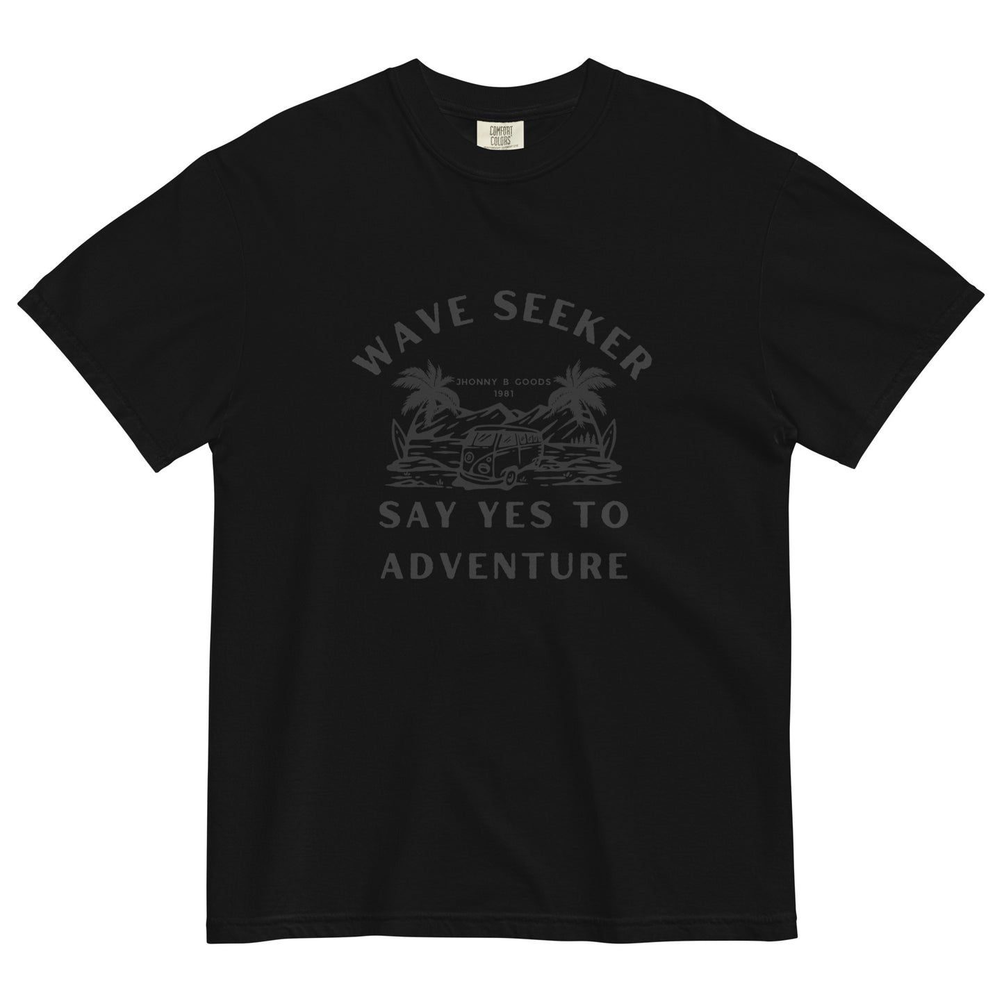 Wave Seeker Men garment-dyed heavyweight t-shirt