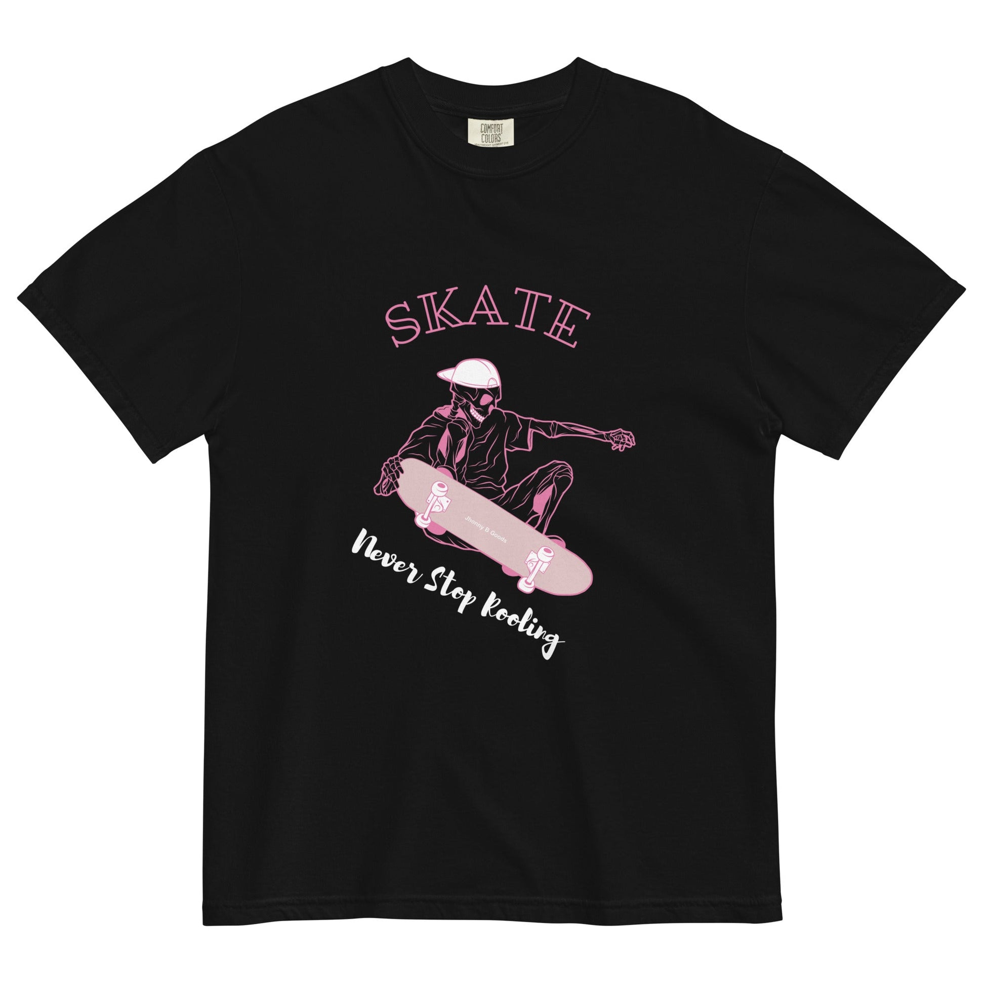 black skate tee 