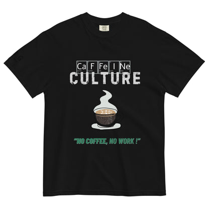 Caffeine  Culture men garment-dyed heavyweight t-shirt