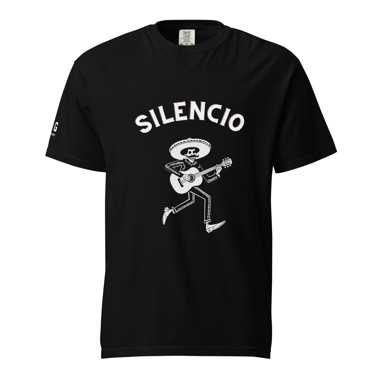 Silencio Unisex garment-dyed heavyweight t-shirt