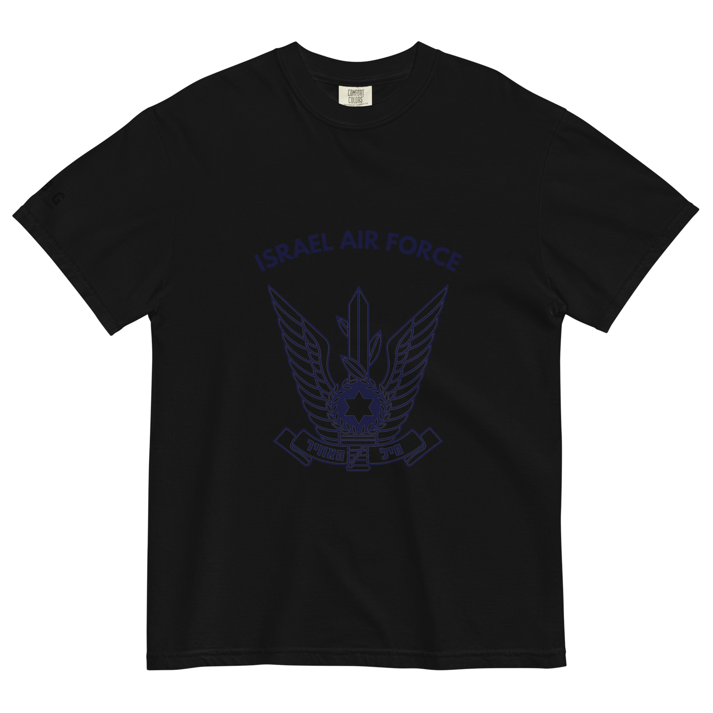 Israel Air Force Men's garment-dyed heavyweight t-shirt