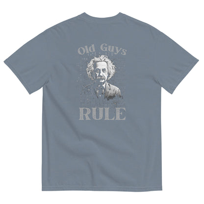 Old Guys Rule womens garment-dyed heavyweight t-shirt